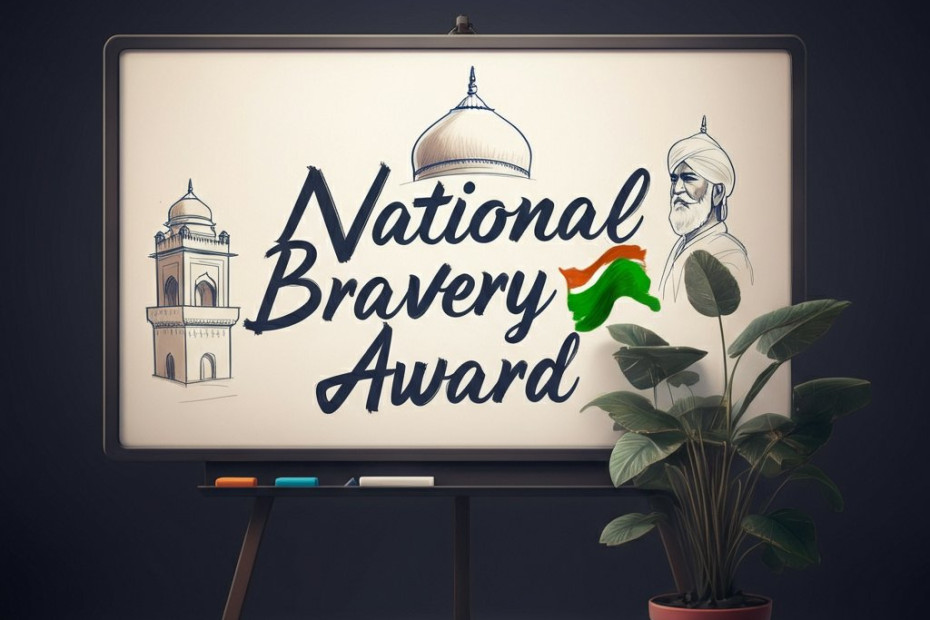 History of the National Bravery Awards awarded to Indian children cover