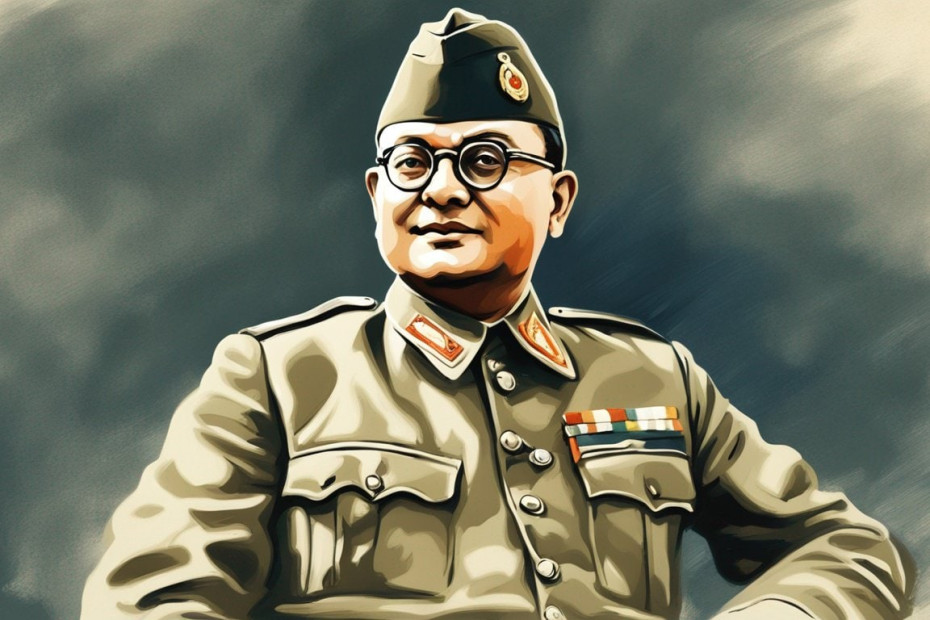 Remarkable Tale of Netaji Subhas Chandra Bose cover