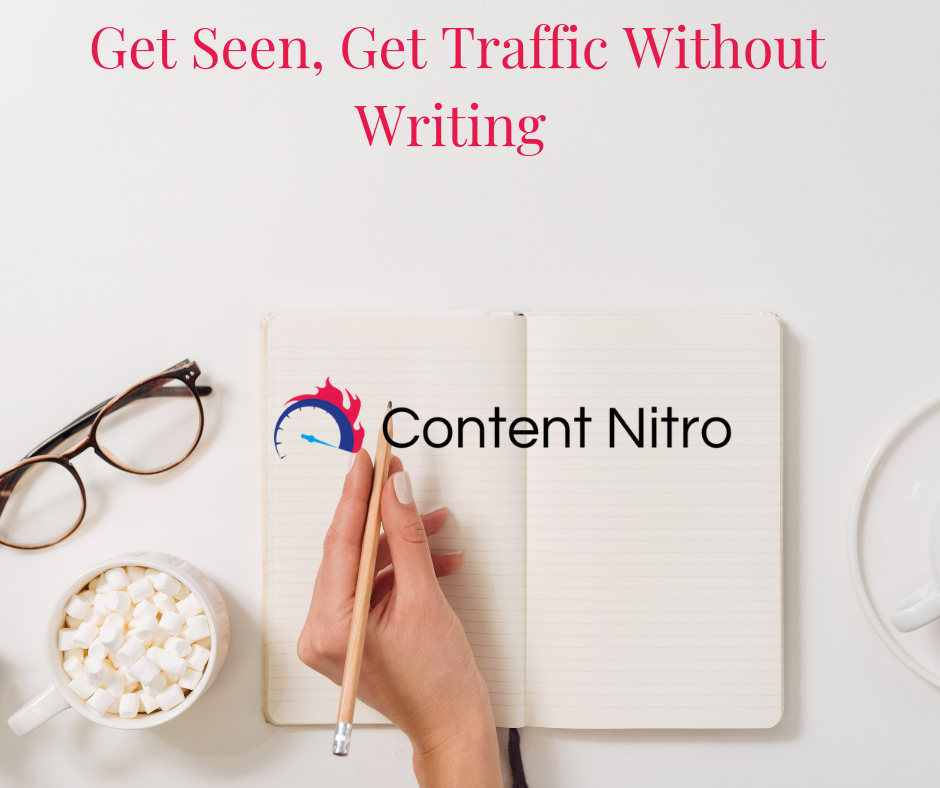 Get Seen, Get Traffic Without Writing via @saraharrow