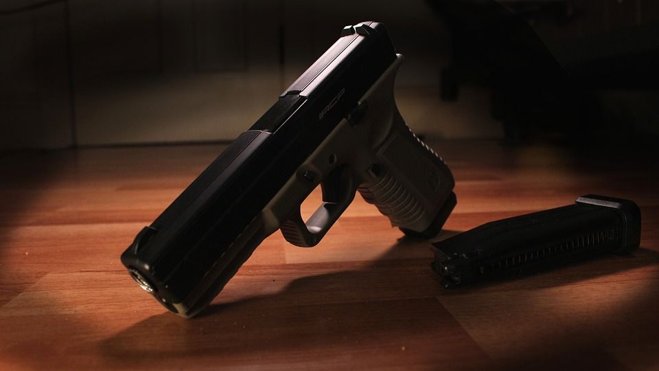 A Glock handgun. Picture taken from Pixabay.