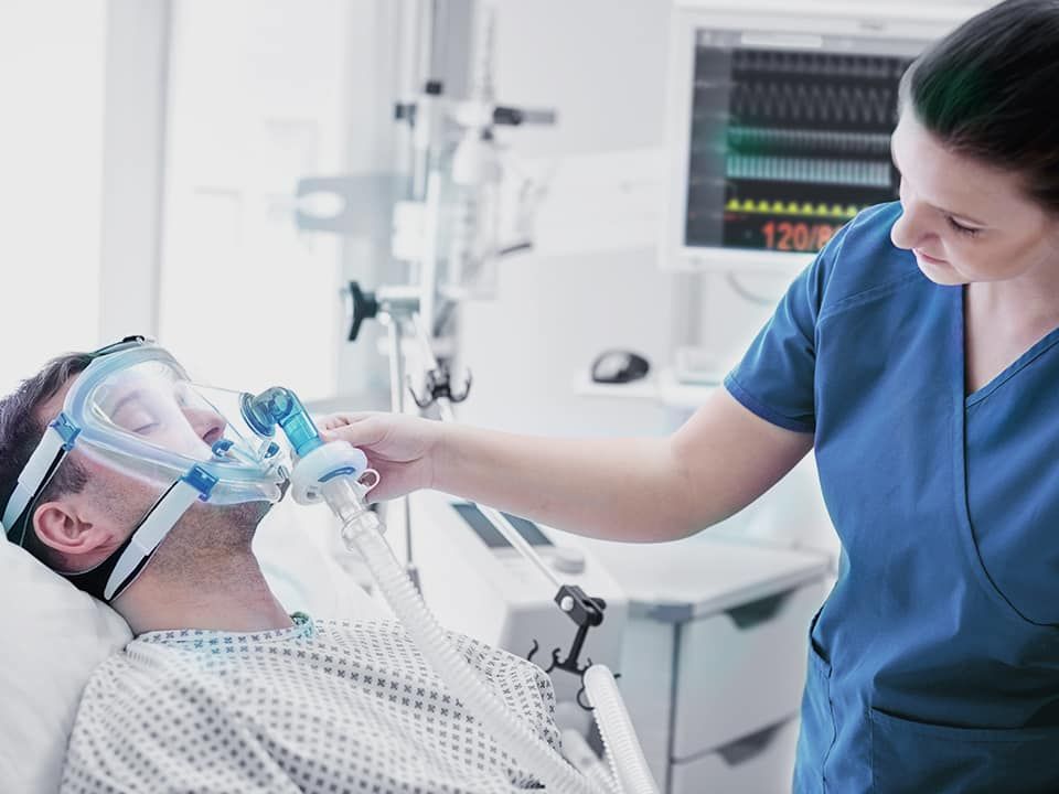 NONINVASIVE POSITIVE PRESSURE VENTILATION USING BILEVEL POSITIVE AIRWAY PRESSURE