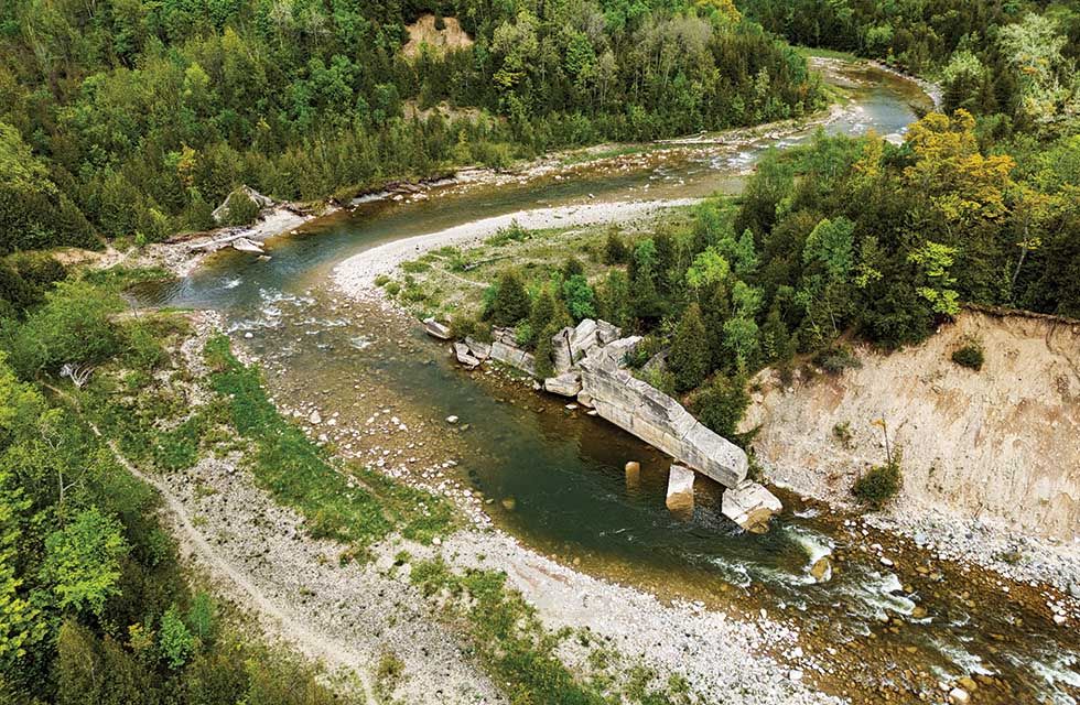 john muir drone dam ruins web