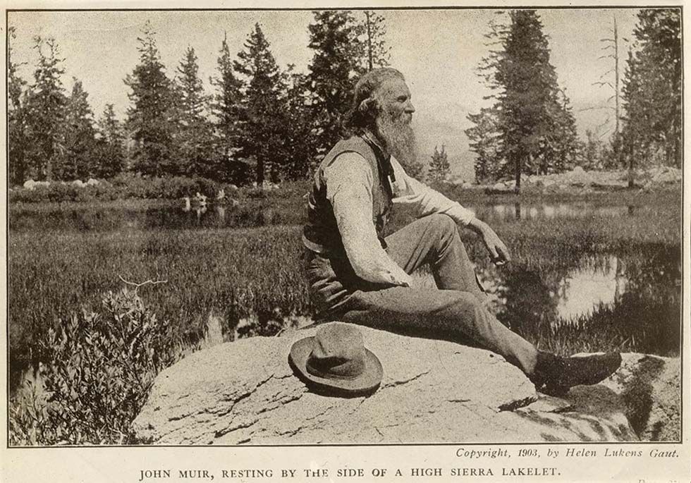 John_Muir,_resting_by_the_side_of_a_High_Sierra_lakelet web