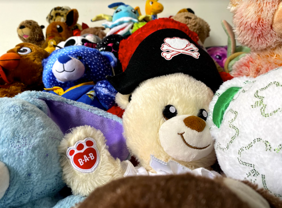 large pile of Build-a-Bear collection