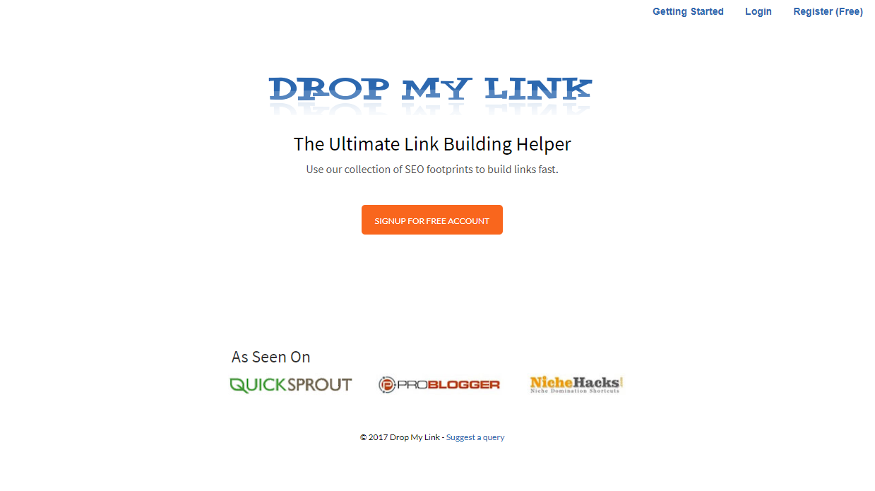 drop my link